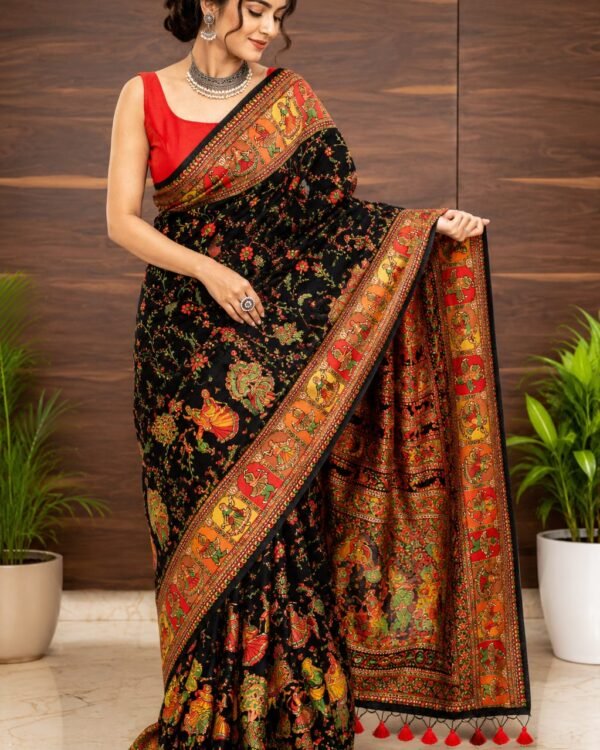 Floral Kani Silk Sarees
