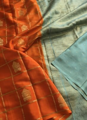 Mysore Crepe Silk Saree 