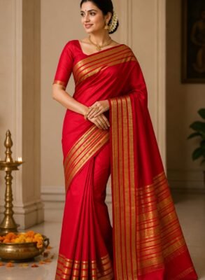 Mysore Crepe silk saree 1