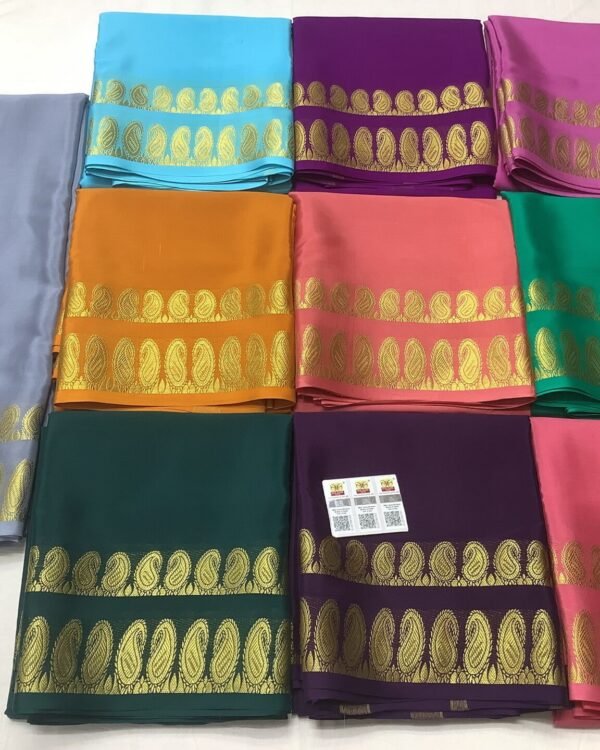 Mysore Crepe silk saree
