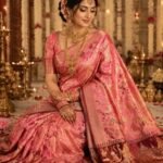 Pure Kanchipuram resham warp meenakari brocade design saree Bridal Kanchipuram Collections – 40% Off