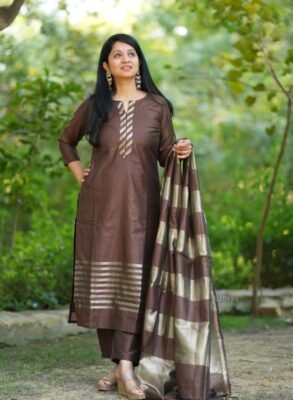 Banarasi Silk Suit Set