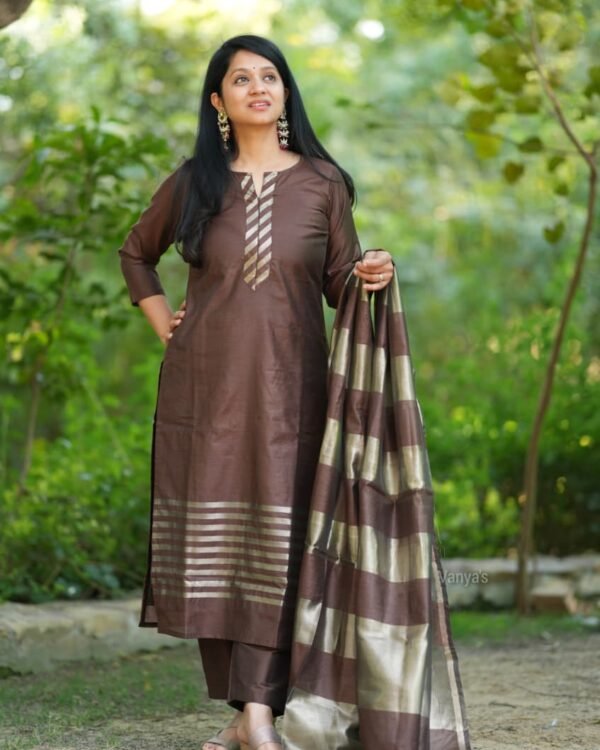 Banarasi Silk Suit Set