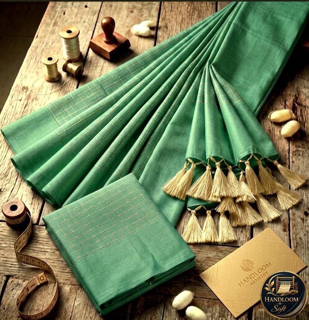 Luxury soft silk wedding and party wear sarees 9 Luxury soft silk wedding and party wear sarees - Image 9