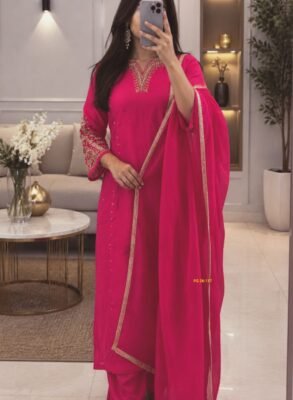 Premium Dola Silk Suit Set 