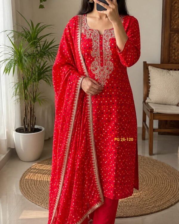 Premium Russian Silk Suit Set
