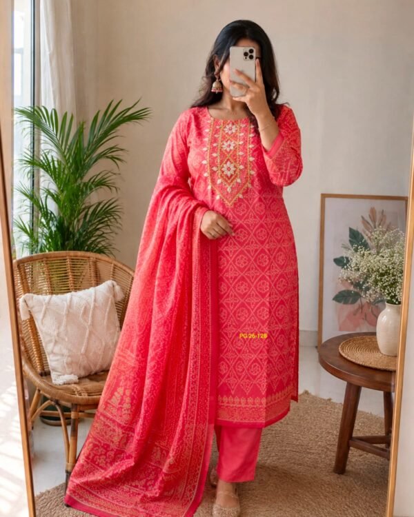 Premium Soft Tissue Shimmer Suit Set
