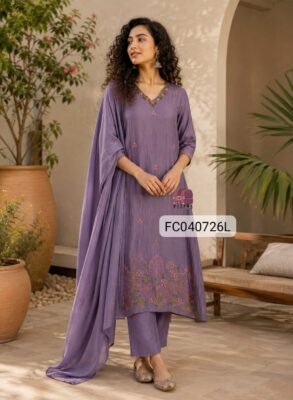 Premium superfine banarasi mul chanderi kurta