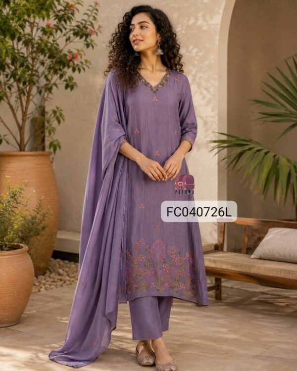 Premium superfine banarasi mul chanderi kurta
