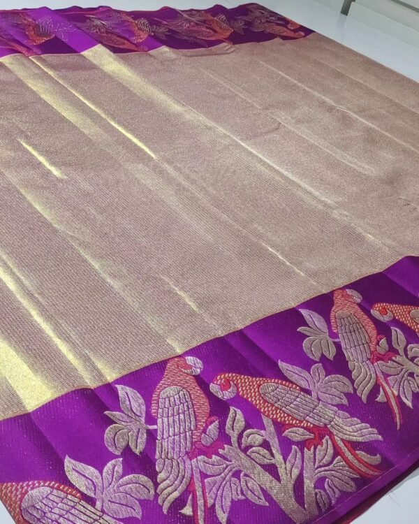 Wedding Collections: Pure Kanchipuram Tissue Silk Saree