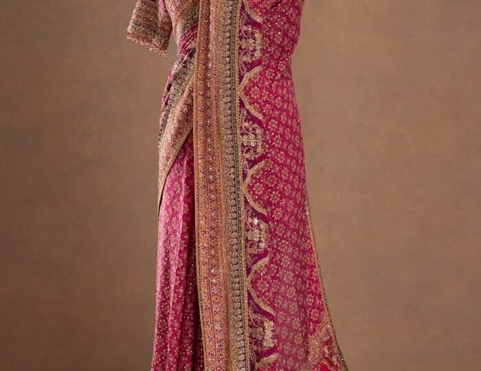 Eflina New Party Wear Saree Collection: Four Statement Styles for Every Celebration 1 Champagne Beige Designer Party Wear Saree from Eflina new collection