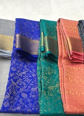Exclusive pure crepe mysore silk sarees