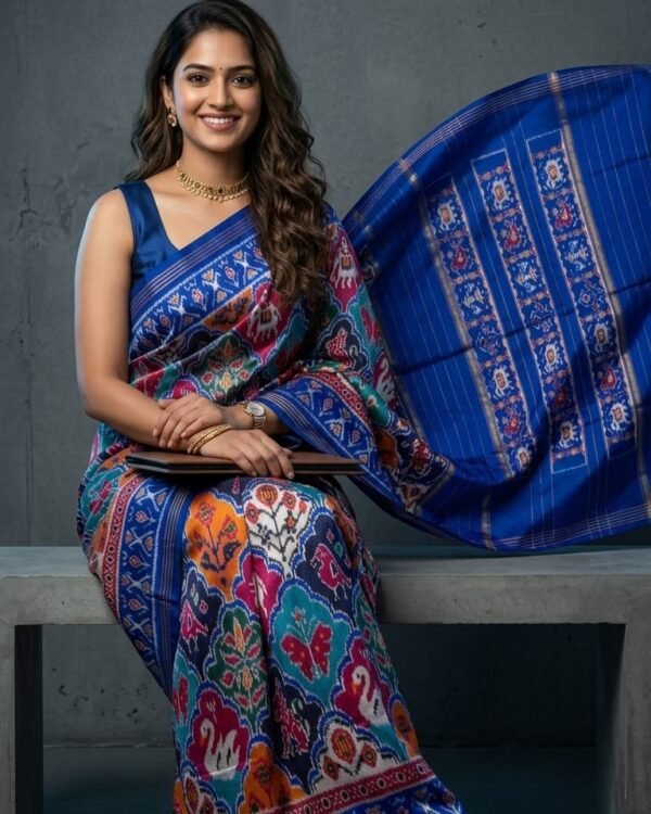 Latest and Exclusive Ikkat Pattu Sarees