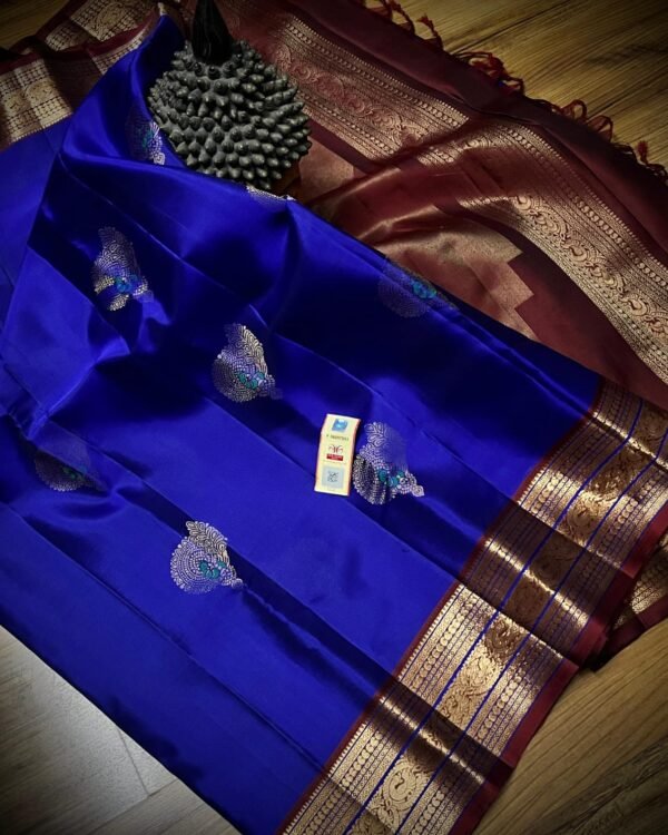 Lightweight handloom pure Kanchipuram silk saree