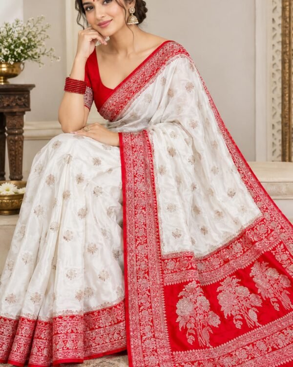 Mashru Katan Soft Silk Saree