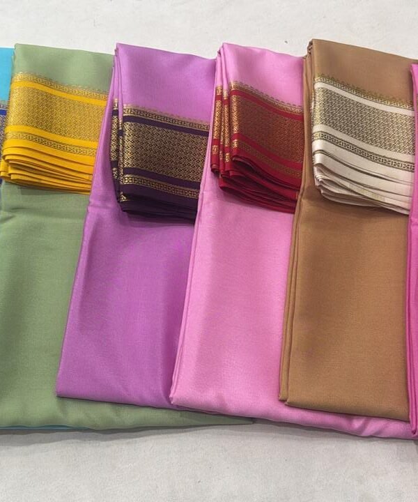 Mysore Crepe Silk Saree