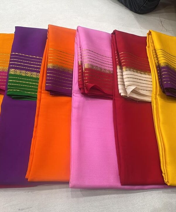 Mysore Crepe Silk Saree
