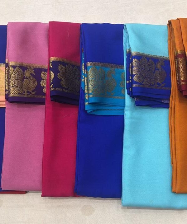New Mysore Crepe Silk Saree