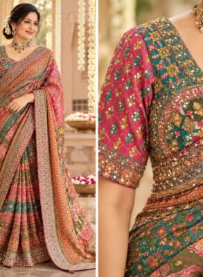 Party Wear Wedding Saree