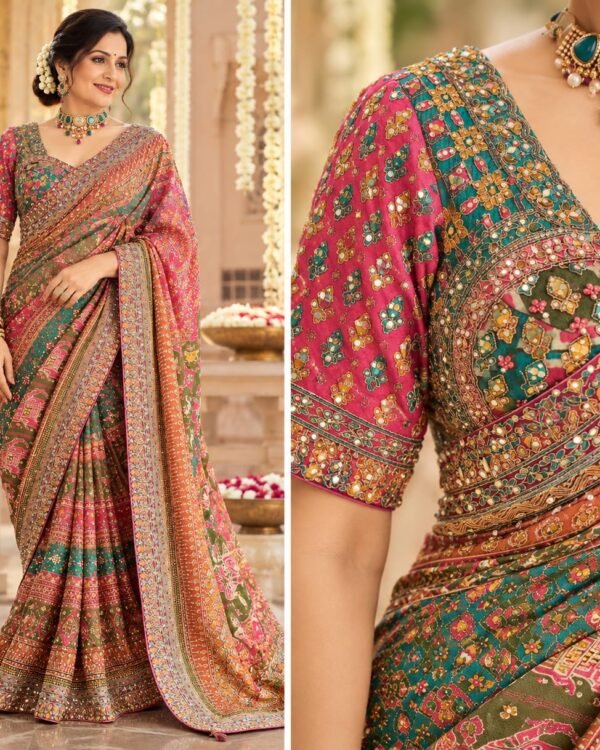 Party Wear Wedding Saree