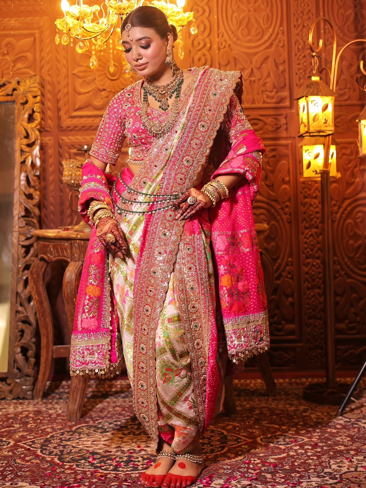 Party Wear Work Saree with Blouse Stitching 3 Party Wear Work Saree with Blouse Stitching - Image 3