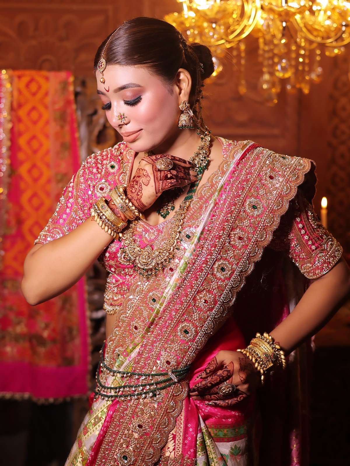 Party Wear Work Saree with Blouse Stitching 7 Party Wear Work Saree with Blouse Stitching - Image 7