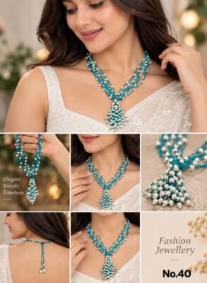 Pearl Beaded Designer Necklace 