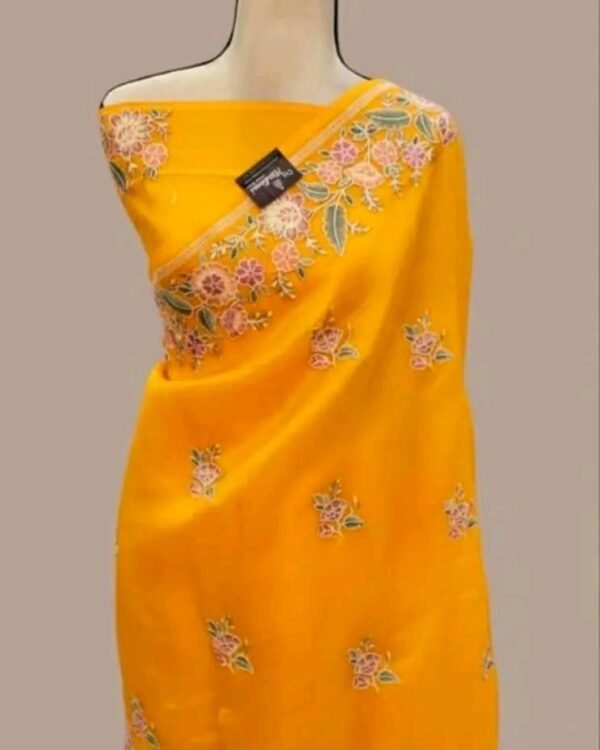 Pure Desi Tussar Silk Saree