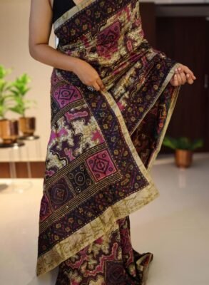 Pure Handloom Tussar Silk Saree