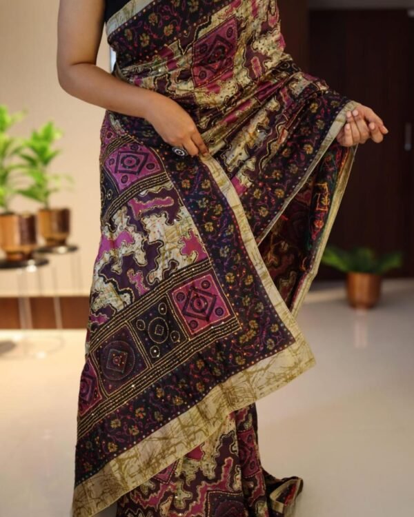 Pure Handloom Tussar Silk Saree
