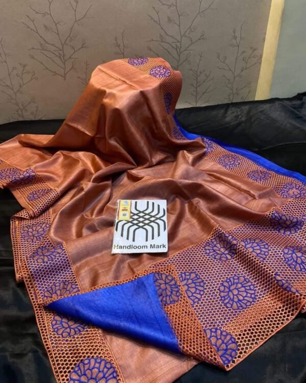 Pure tussar by desi tussar Saree