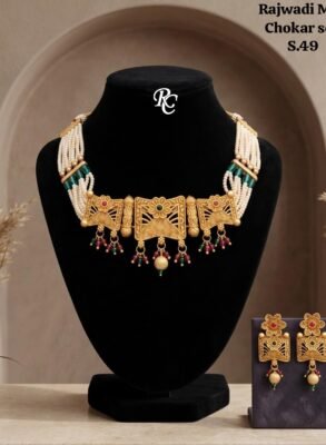 Rajwadi Choker Set