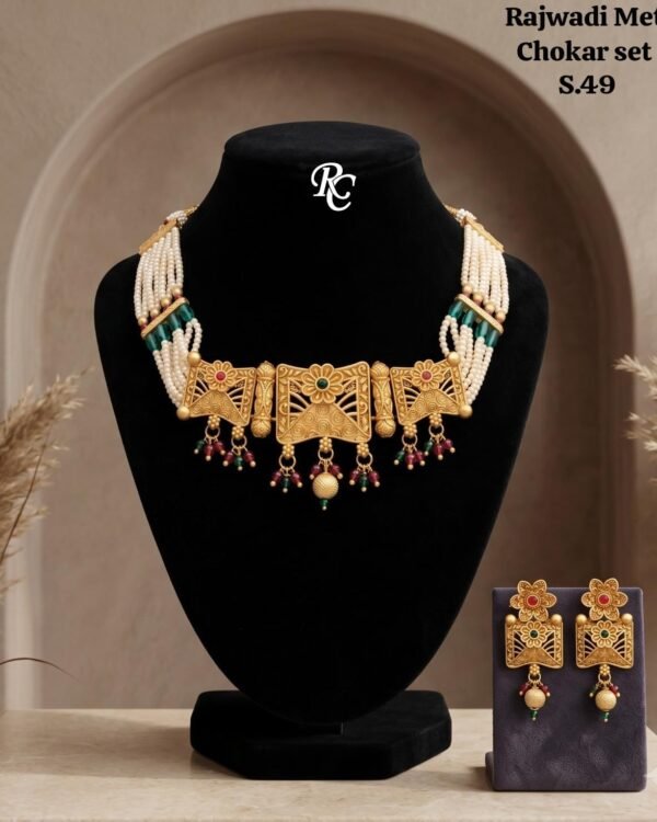 Rajwadi Choker Set