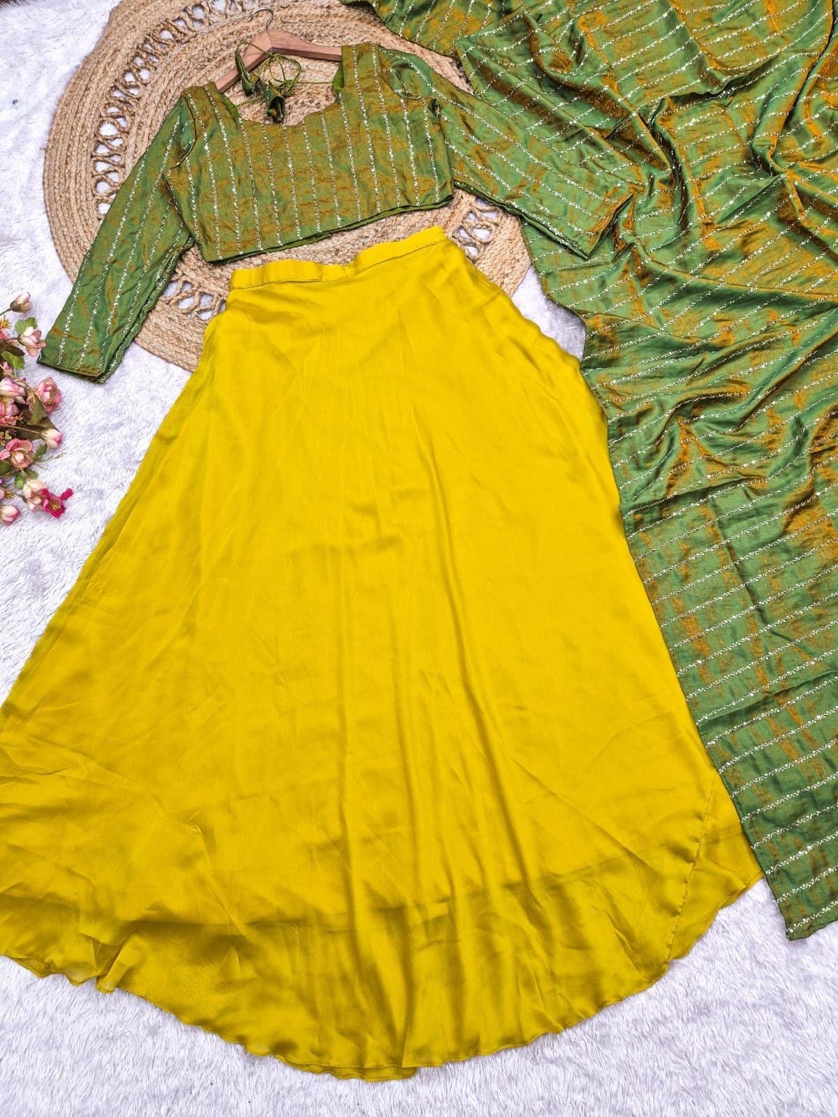 Saundarya Designer Lehenga Set | Eflina 6 Saundarya Designer Lehenga Set | Eflina - Image 6