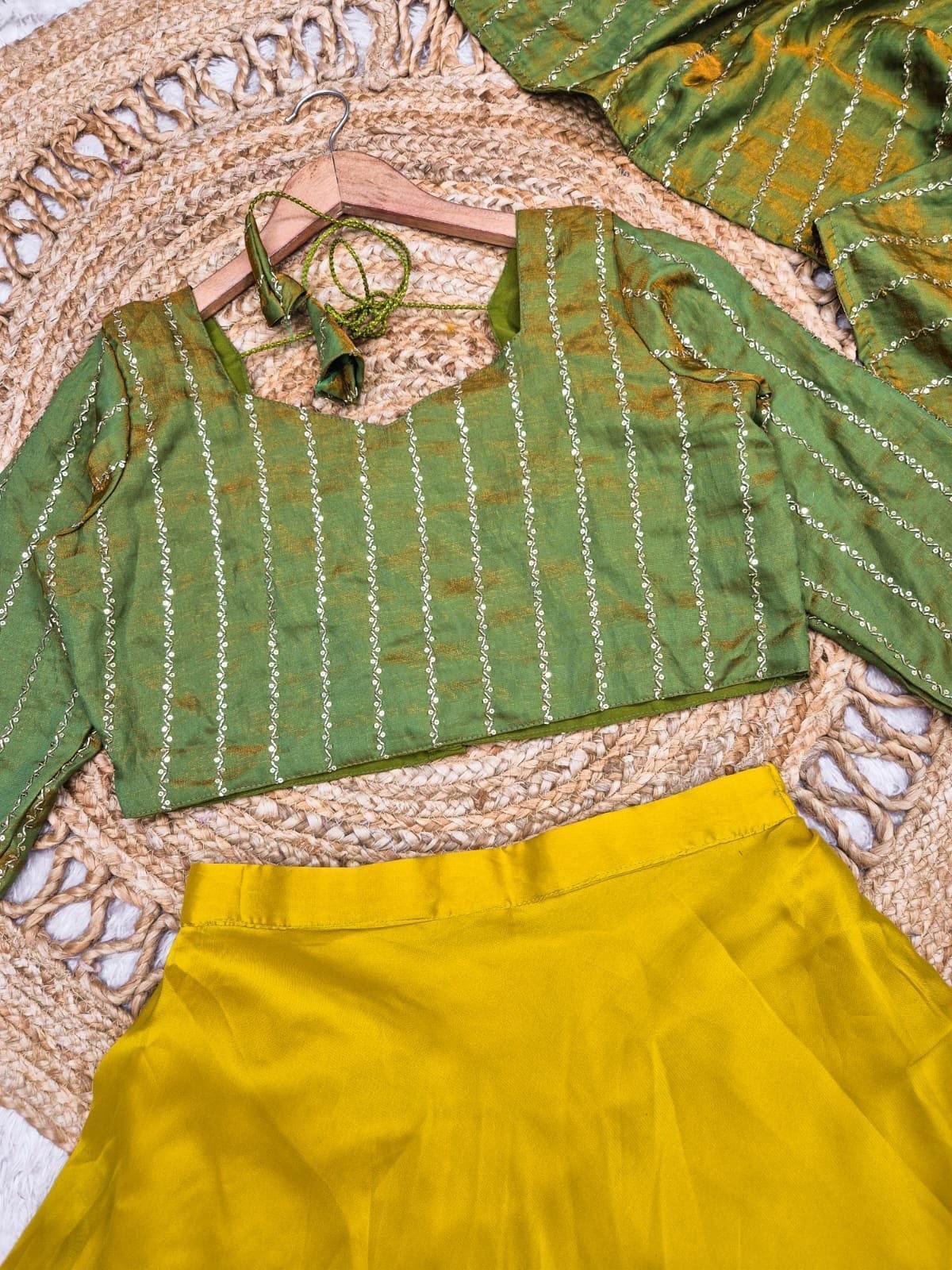 Saundarya Designer Lehenga Set | Eflina 5 Saundarya Designer Lehenga Set | Eflina - Image 5