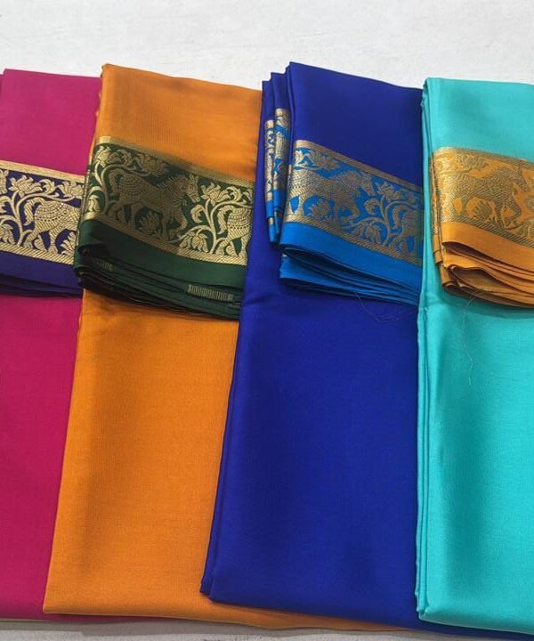 Special Pure Mysore Crepe Silk Saree