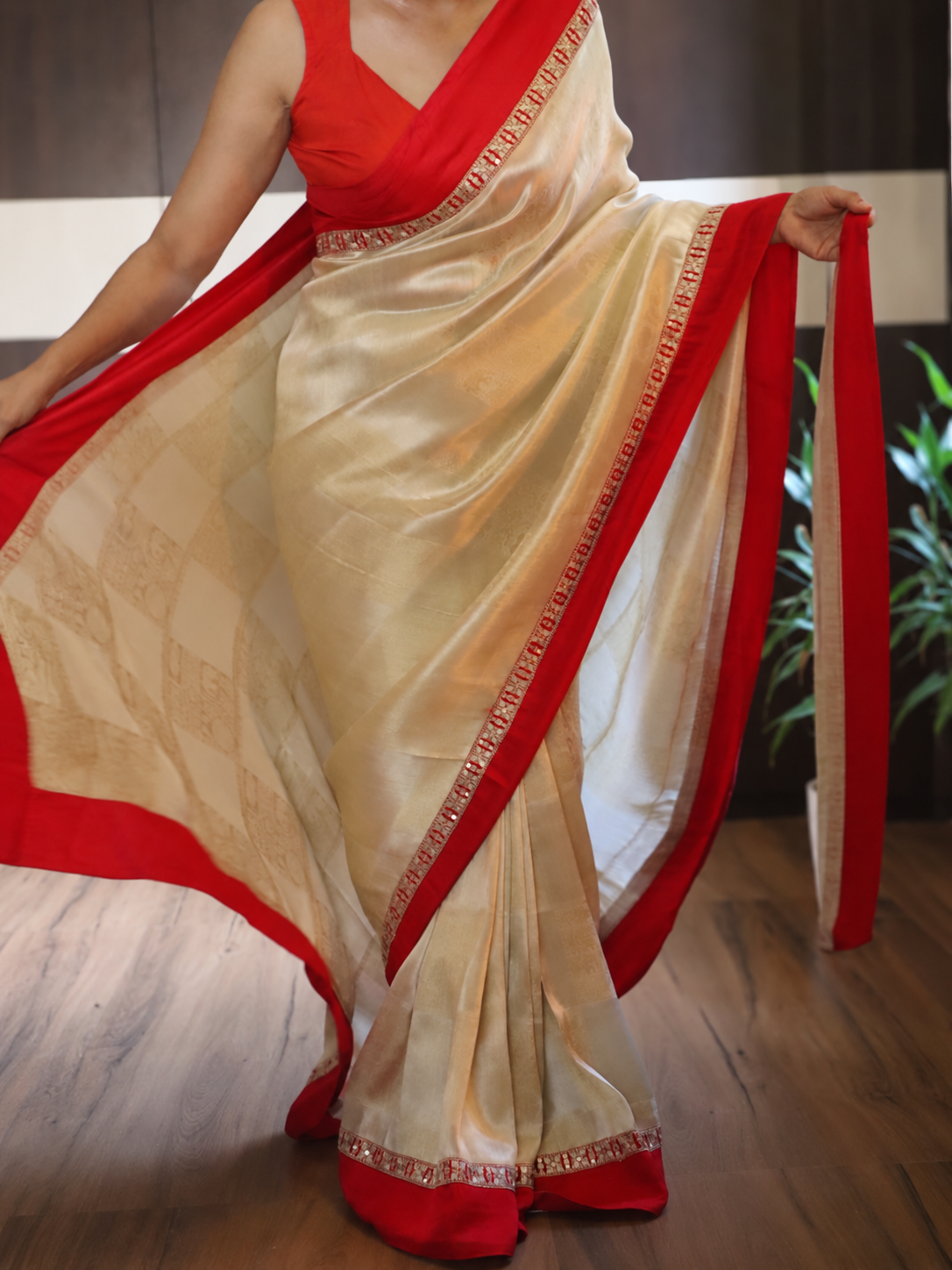 Luxury Tissue Kanchi Pattu Saree 3 Luxury Tissue Kanchi Pattu Saree - Image 3