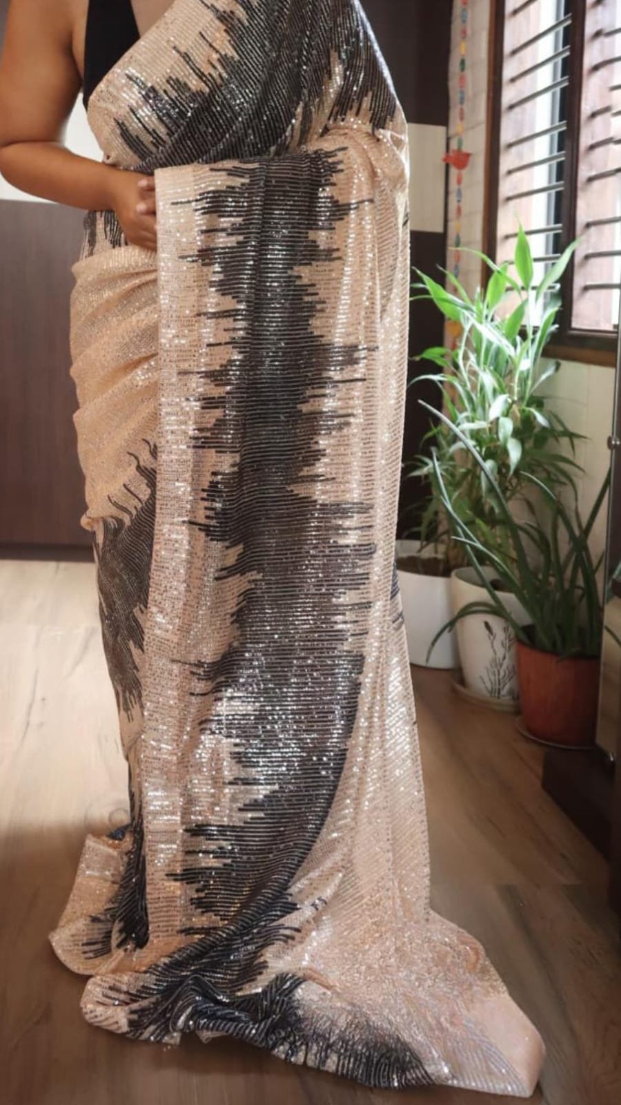 Cocktail Collection – Imported Lycra Sequin Saree 3 Cocktail Collection – Imported Lycra Sequin Saree