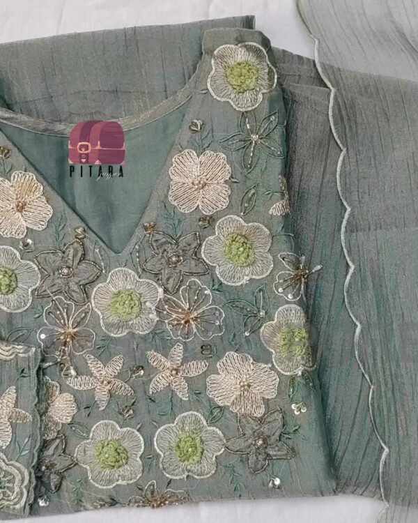 Premium tissue kurta set
