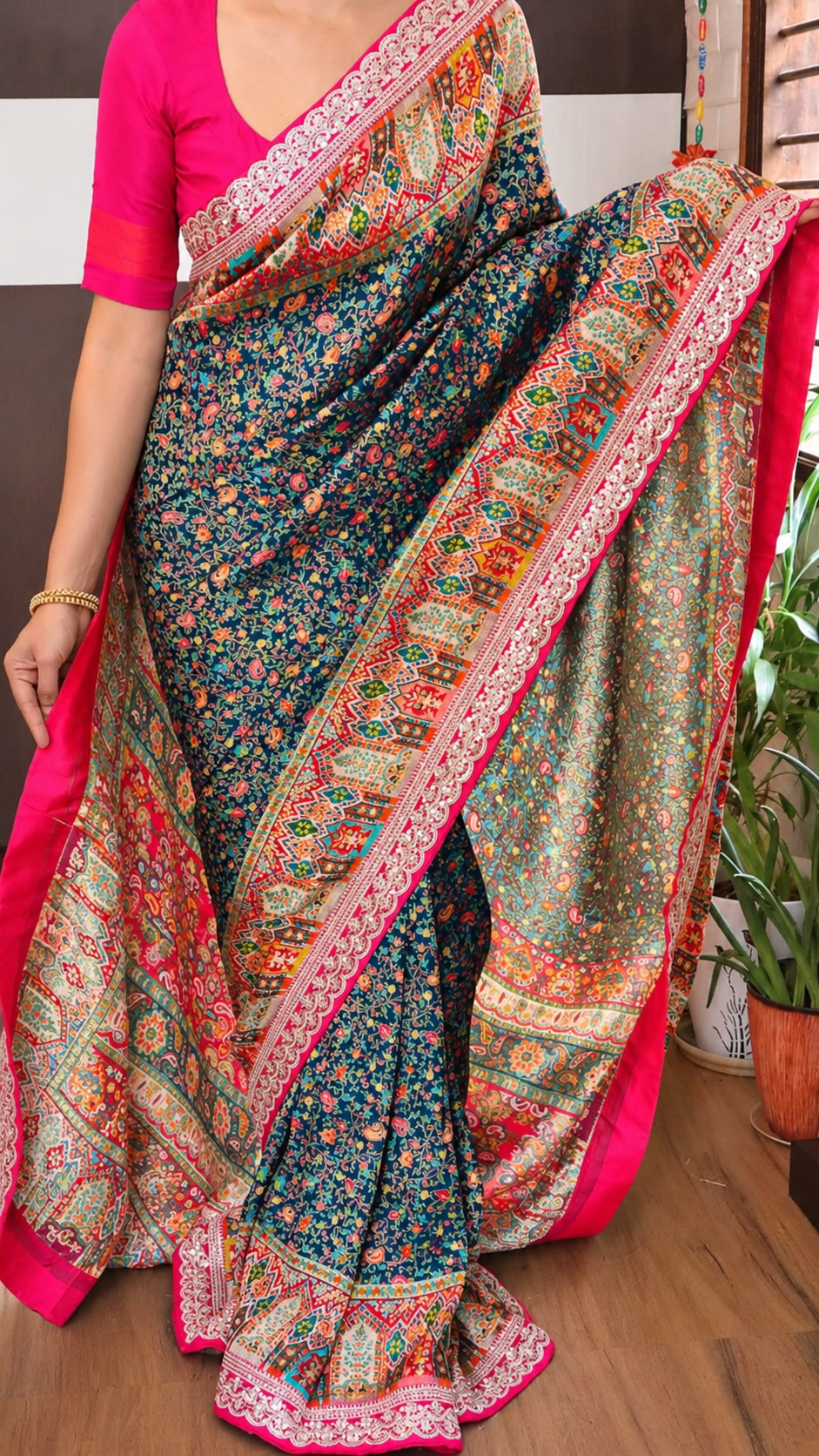 Pure Munga Silk Kani Brocade Weaving Saree 1 Pure Munga Silk Kani Brocade Weaving Saree